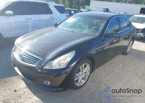 2011 Infiniti G25 из США, поврежденный, VIN JN1DV6AP4BM602187